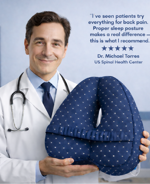Welleaze Pro™ Spine Alignment Pillow
